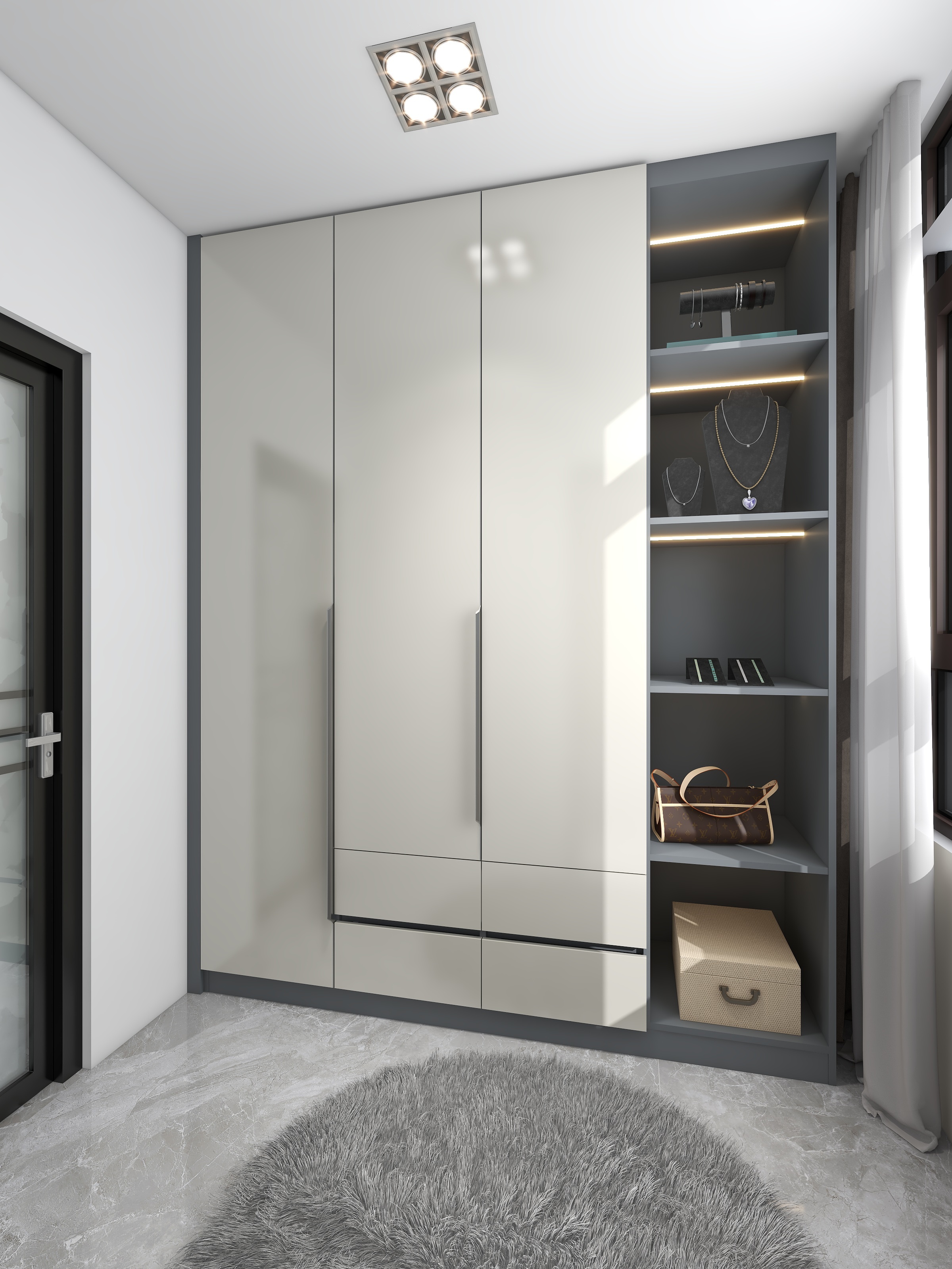 三笑小生-富航8栋二单元2002(模)-装修设计方案