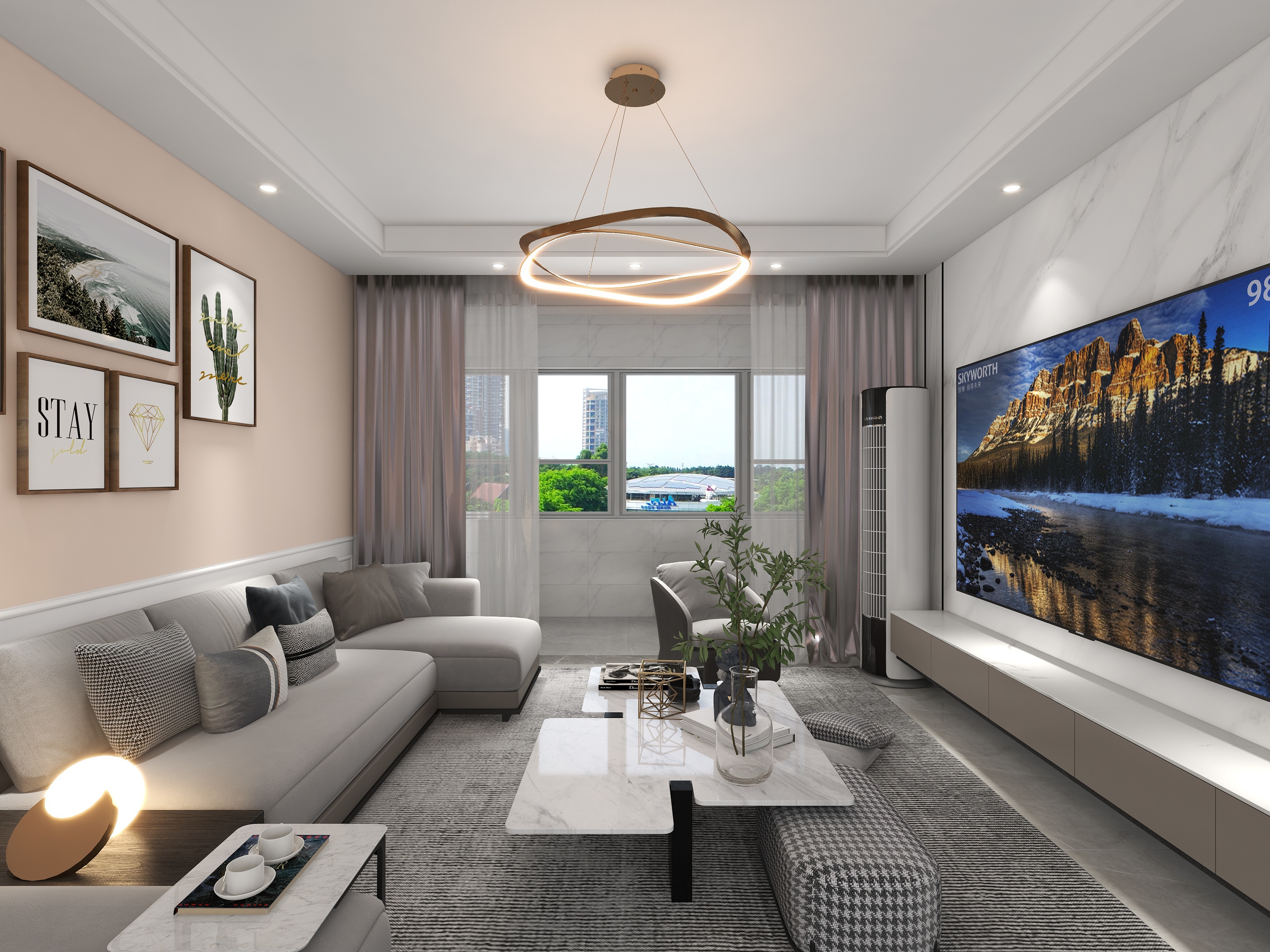 博山鑫家装饰-翡翠怡景-装修设计方案