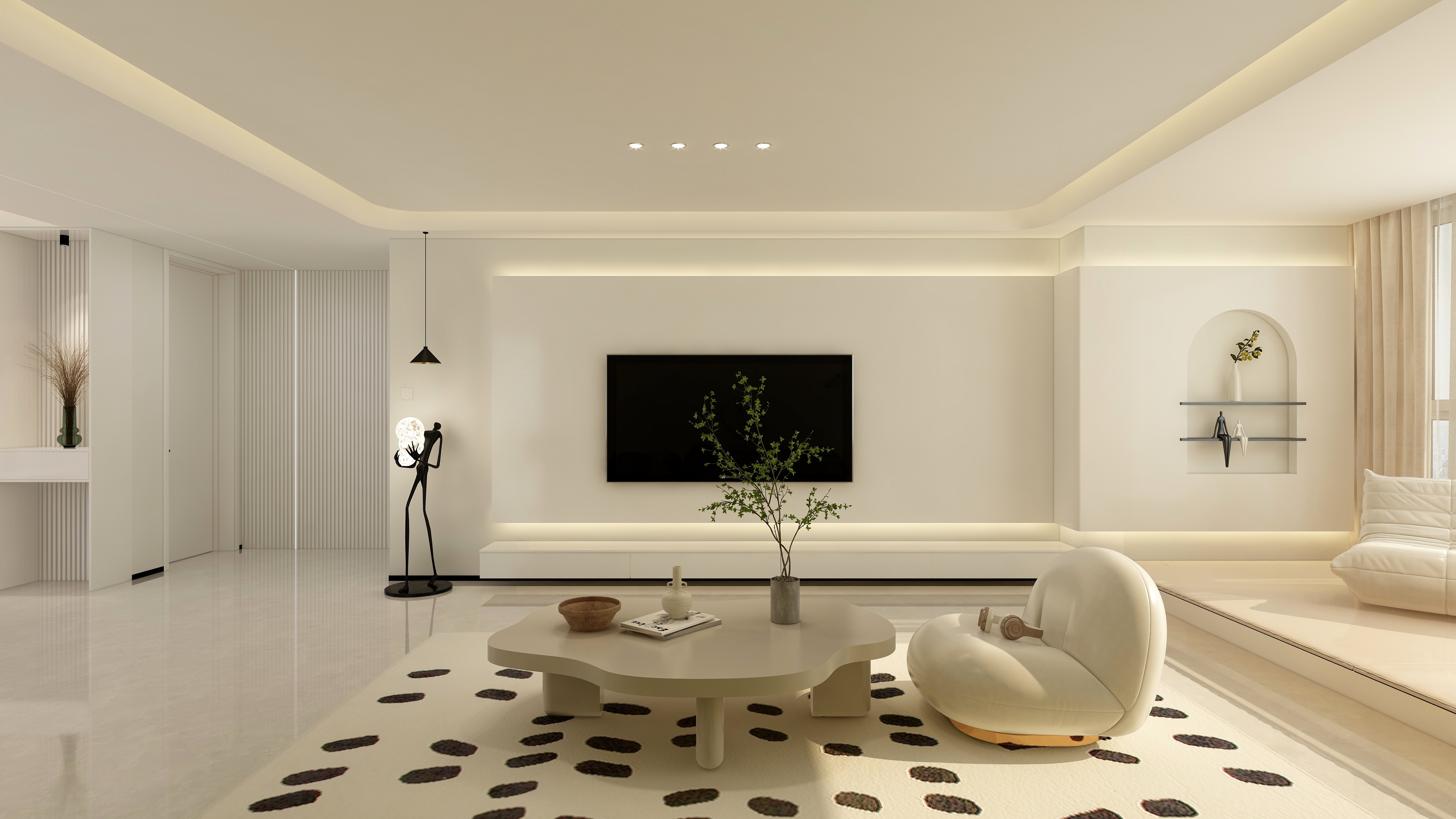 张浩青-二月+津冀军团+贝母白+PB001+奶油风+润都荣园-装修设计方案