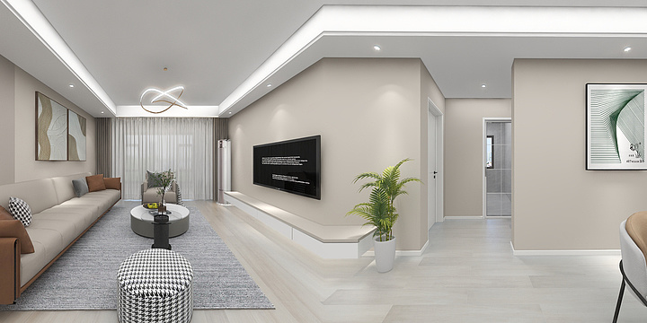 拓荒者1990-江南一号4#501  赵先生-装修设计方案