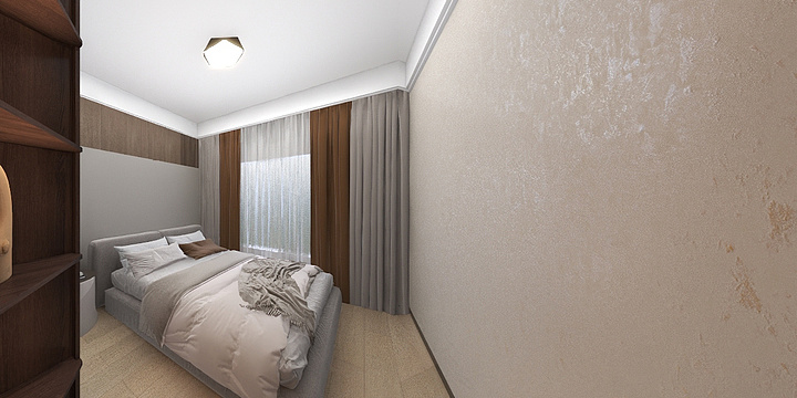 滑县固诺家居全屋定制-金地森邻现代-装修设计方案