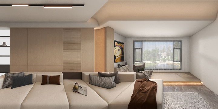 金匠设计锋哥-原木客厅-副本-装修设计方案