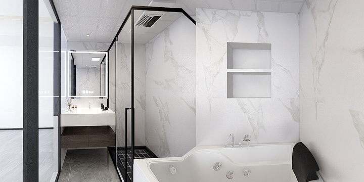 什么牛-横市市场内自建房-装修设计方案