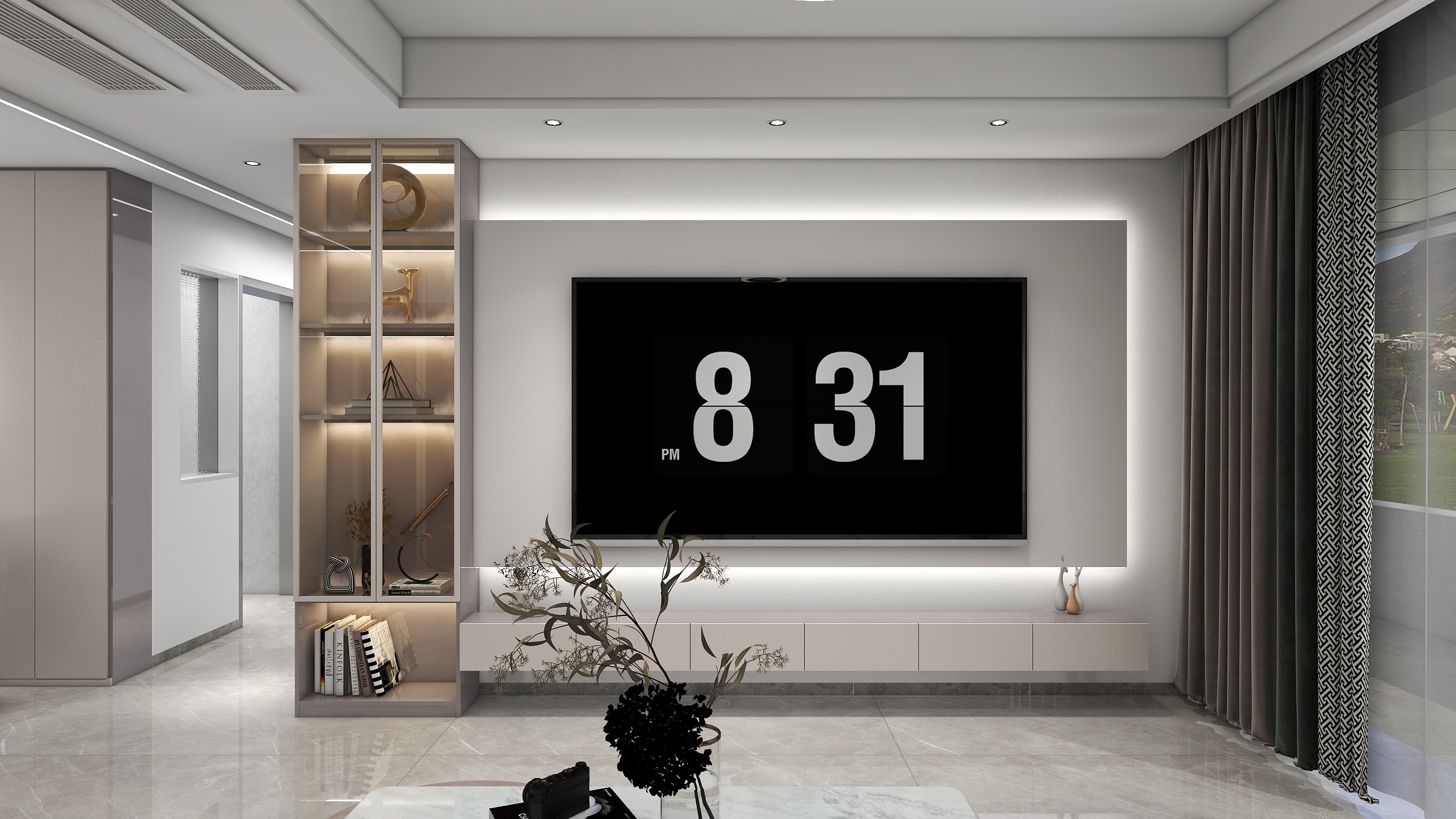 雅丰设计-联泰中心城121㎡3室-装修设计方案