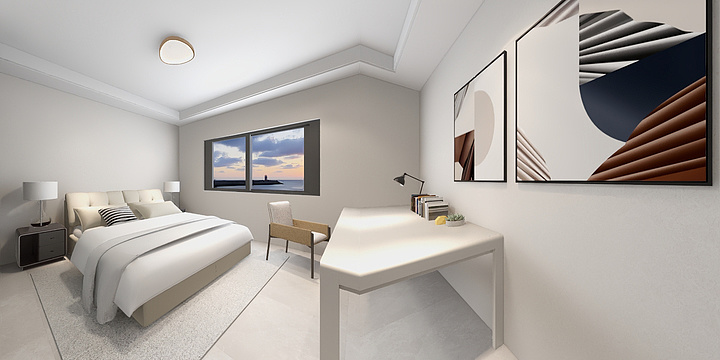 姚哈哈AHpu-公园城10号楼1单元-装修设计方案