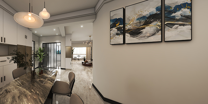 全屋设计AAA-东湖一号-装修设计方案