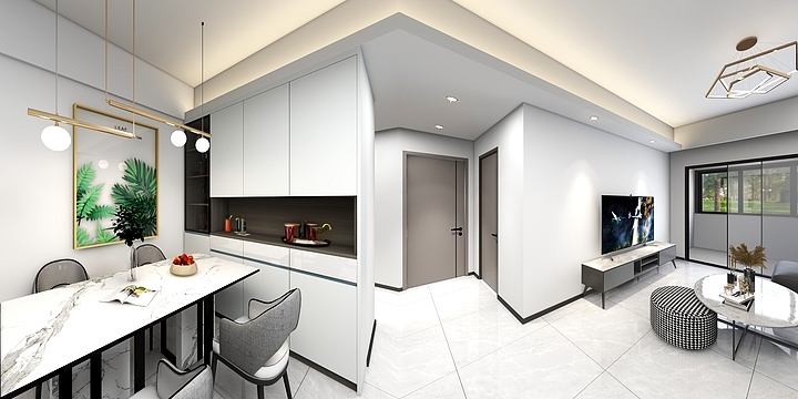 广州市宏森家具装饰有限公司-星河智荟1栋1801房-苏小姐-装修设计方案