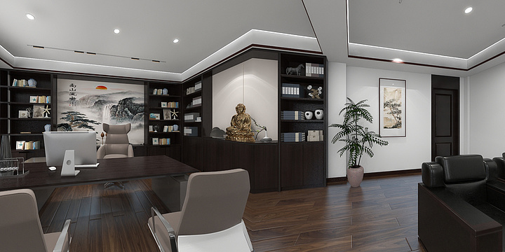 爱工作的二毛-平面图-装修设计方案