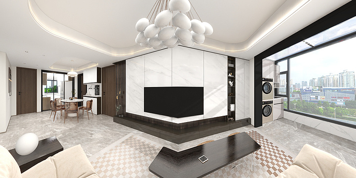 雾与雨-金泰悦城2-3-1105-装修设计方案