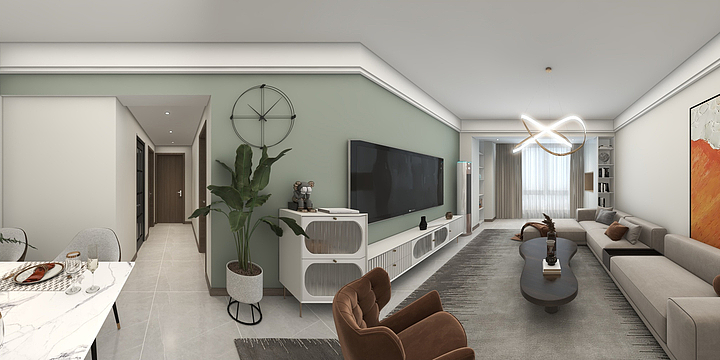 李洋Leon-上马汇金-装修设计方案