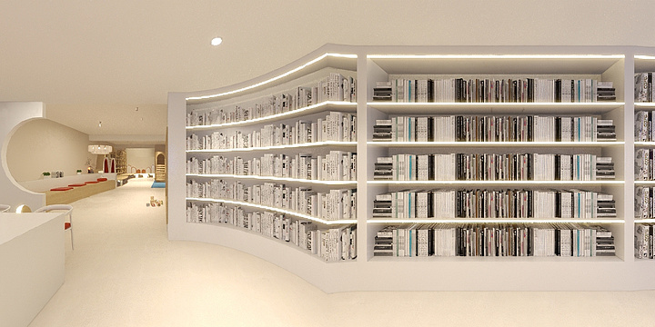 简.空间美学-阅读馆-装修设计方案