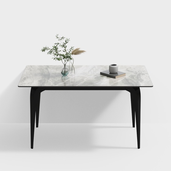 Youjia Miao with Italian minimalist dining table 185891275