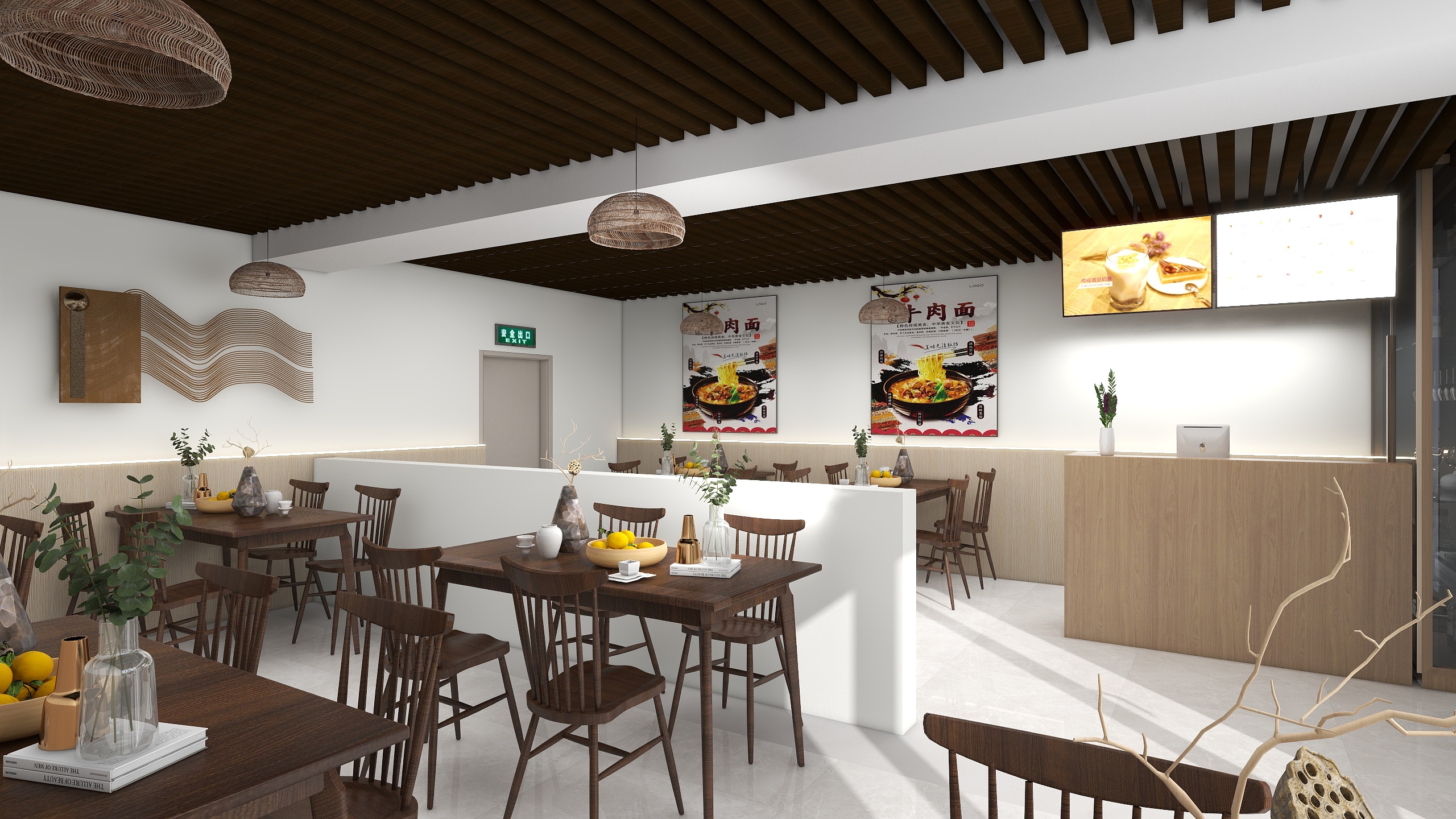 不会画图的明yeIh-面馆-装修设计方案