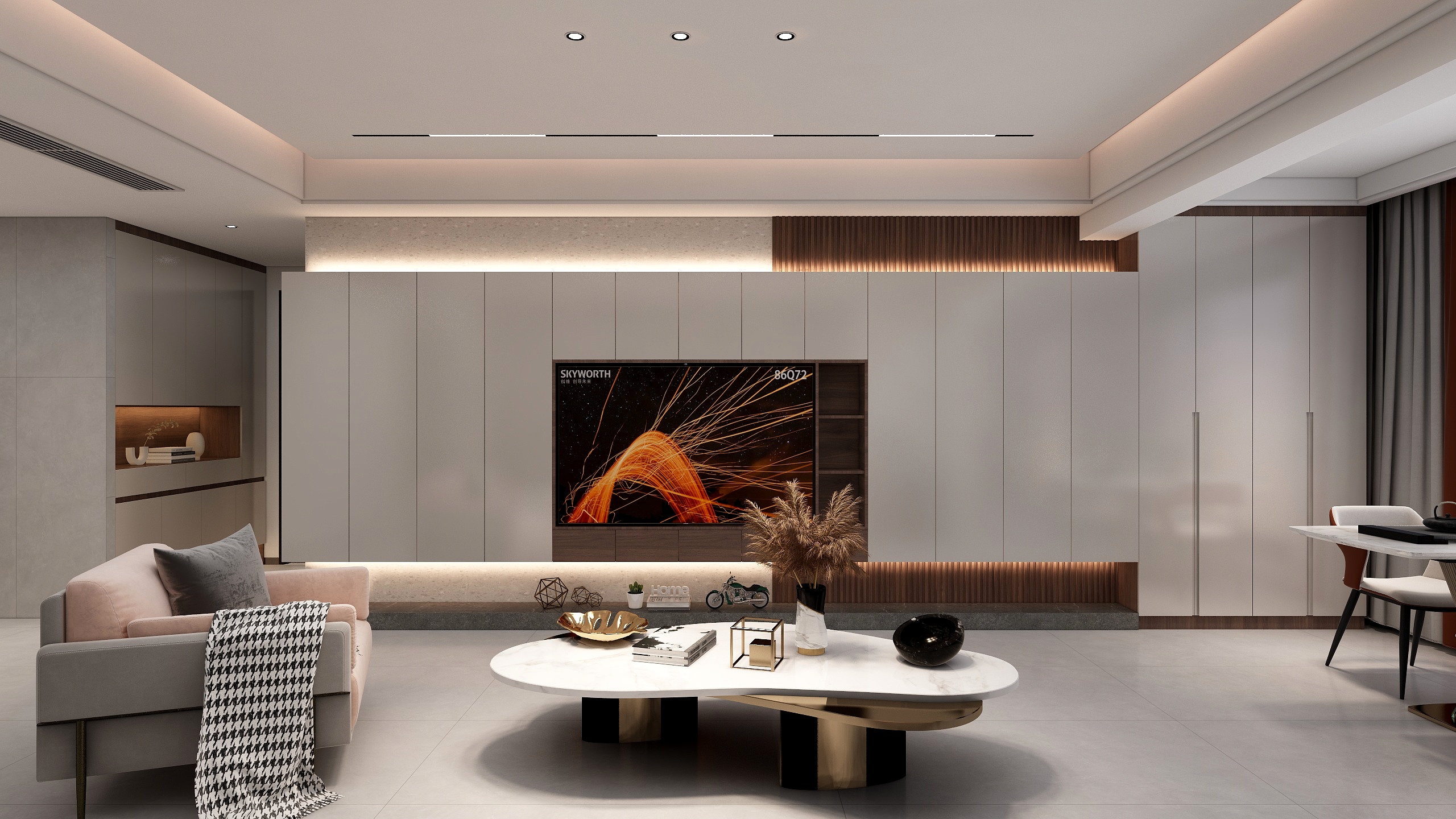 黑马设计-润璟金座现代简约-装修设计方案