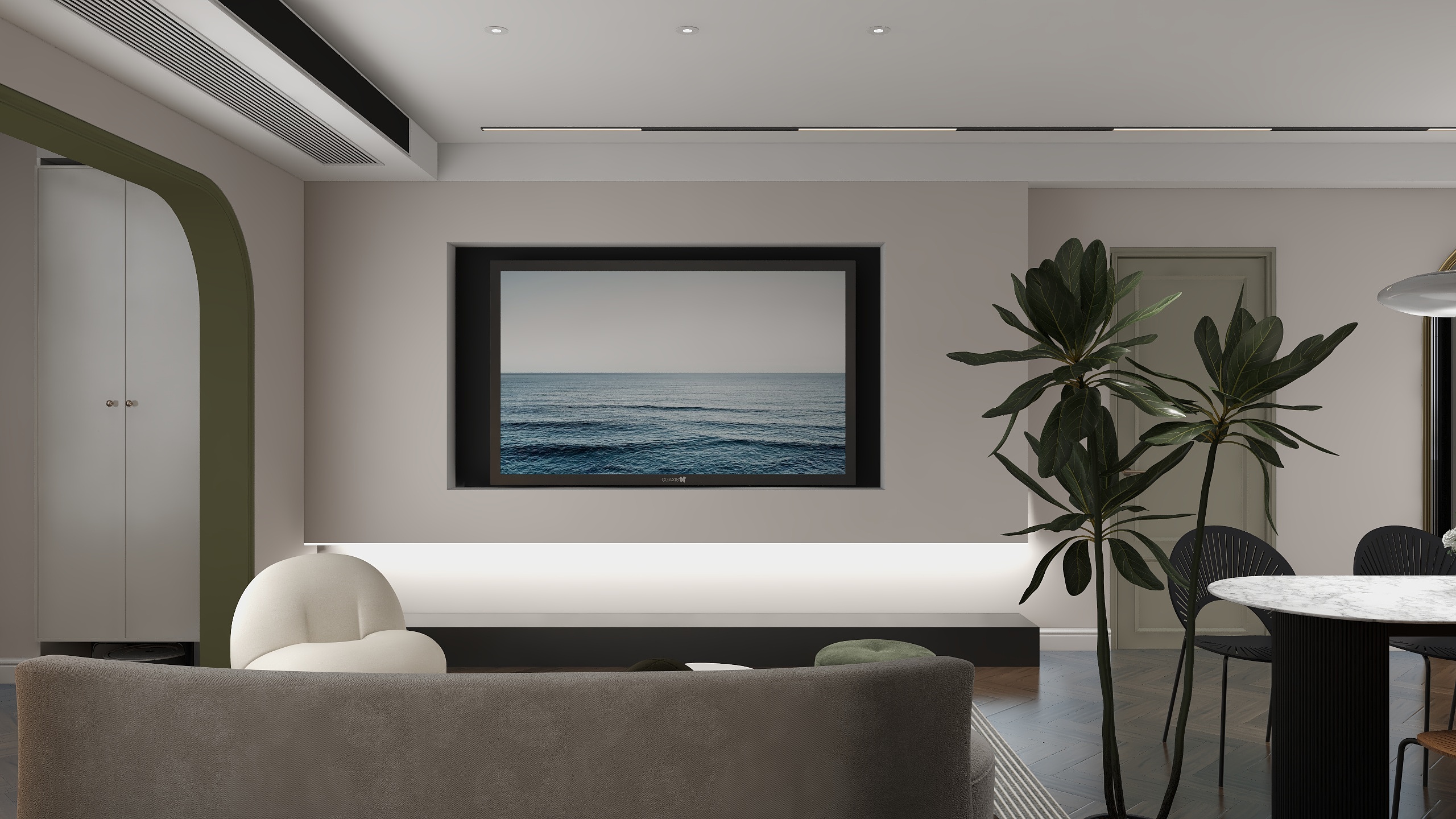 闲云野鹤设计师-118户型-装修设计方案