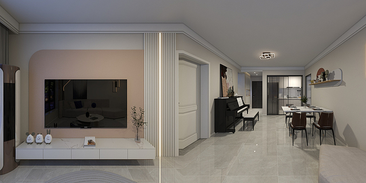 卓鹏yczs-保利香颂湖34-装修设计方案