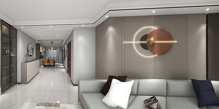 鑫艺装饰设计师小杰-上和园-装修设计方案