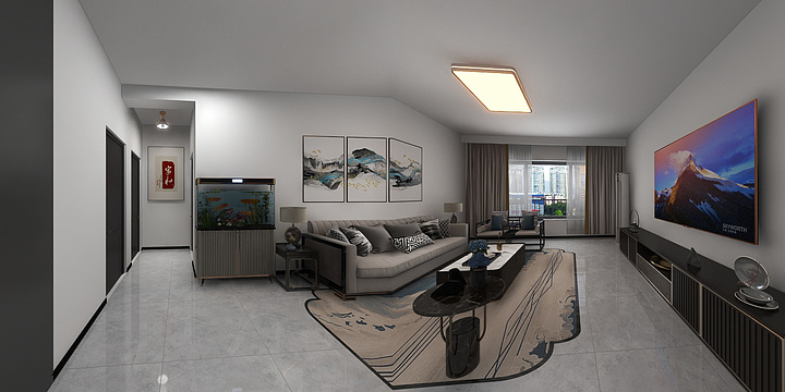 DM设计.-翰林雅居壹海里1-2-301-装修设计方案