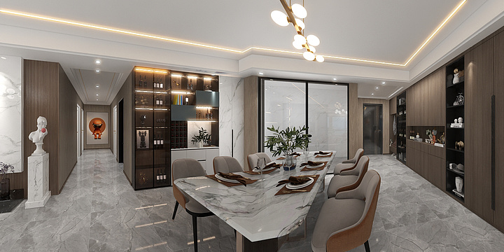 铭城装饰包奎奎-天一华府-装修设计方案