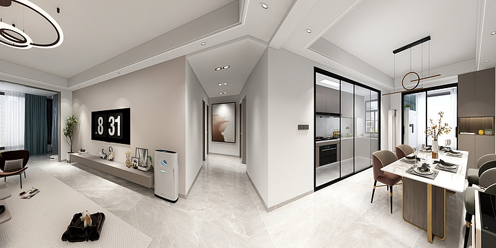 问道设计-滨江花园-装修设计方案