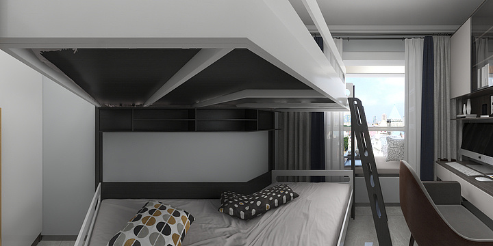 白3366-简约-装修设计方案