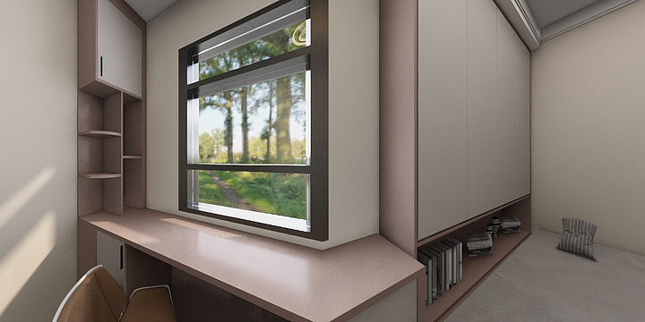 A坤啊-504极简奶咖-装修设计方案