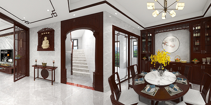 湖南永盛家居-肥源自建別墅-装修设计方案