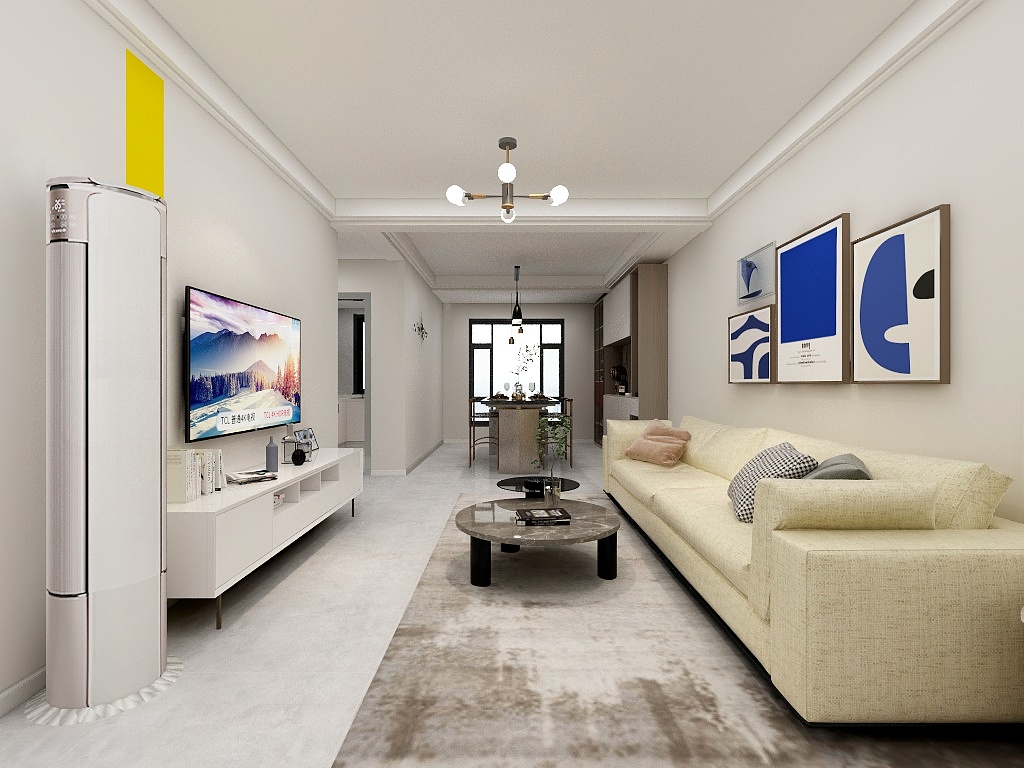 所谓13295036721lpf-正弘新苑107㎡3室-装修设计方案