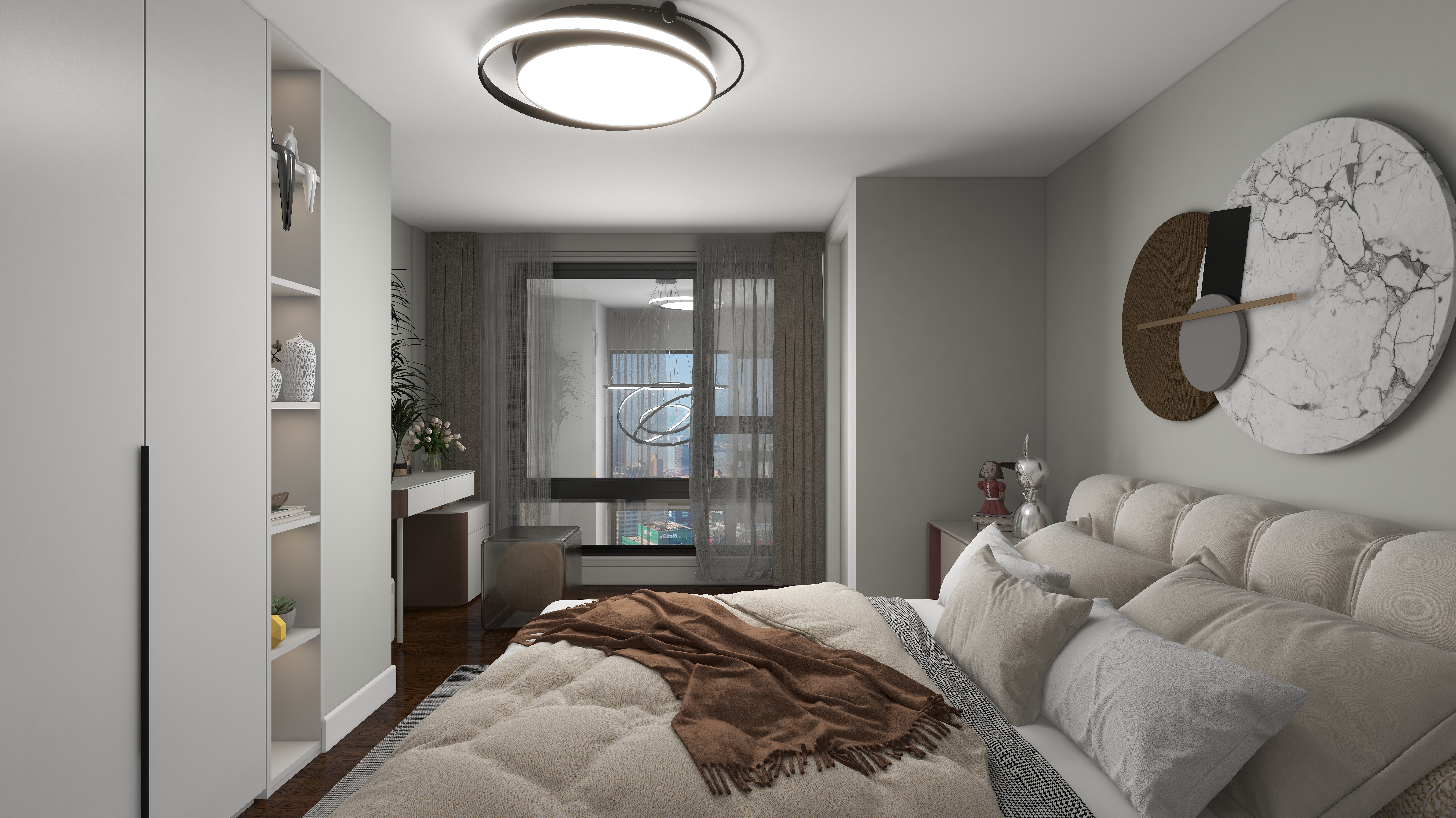 薛飞-公寓-装修设计方案