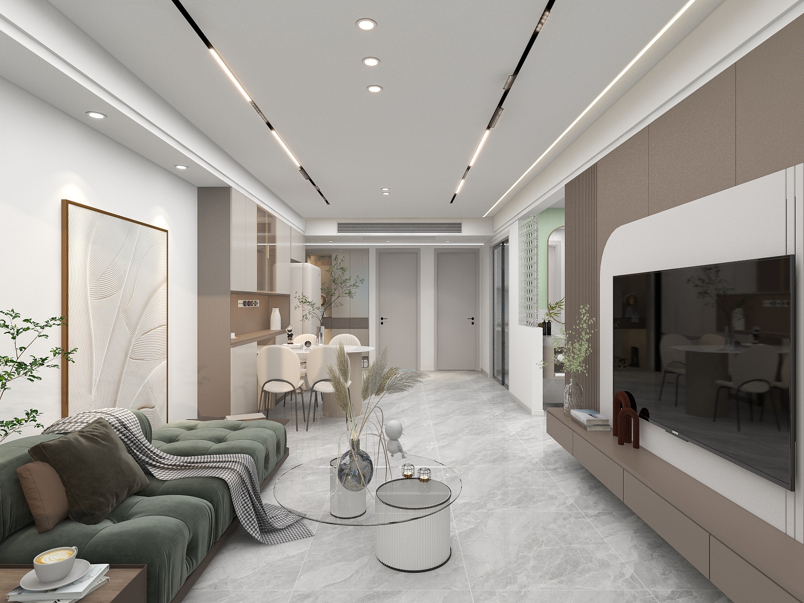 保定云澜装饰赵然-金茂悦三室清法式奶油风-装修设计方案