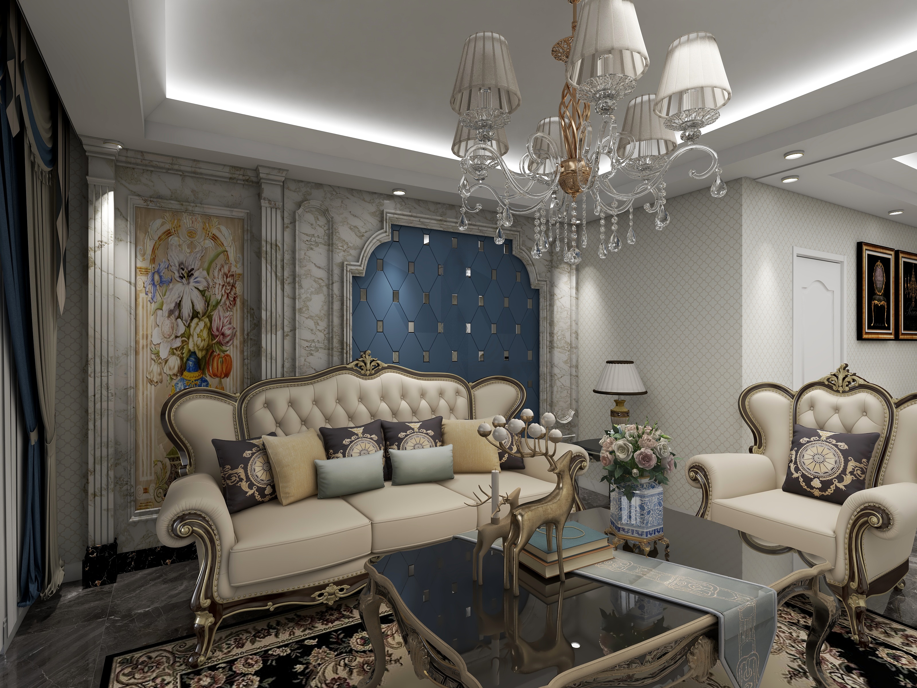 马德刚-一方·贝佛利山装修效果图