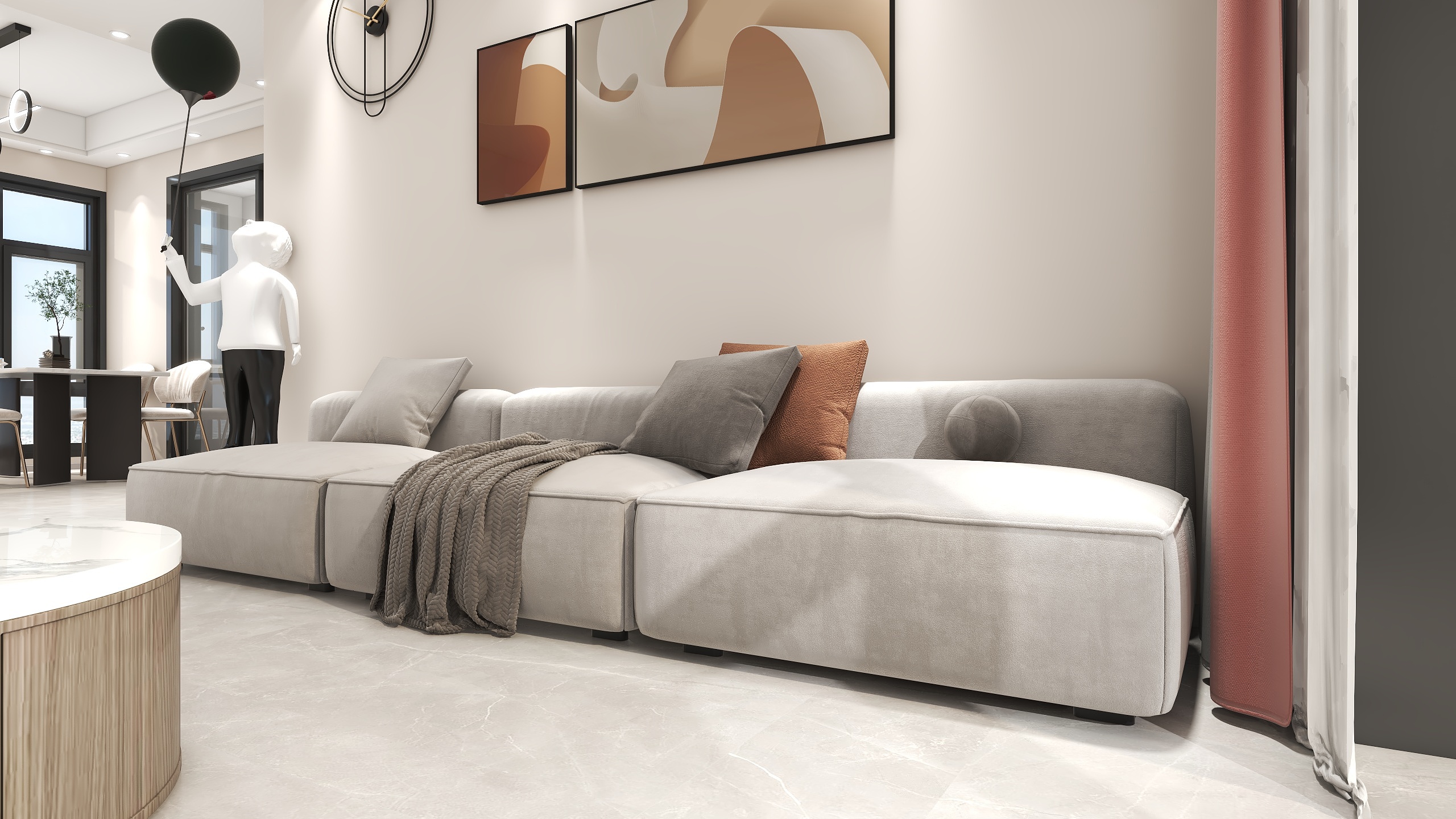 姚贤智999-进舟装饰-3室-装修设计方案