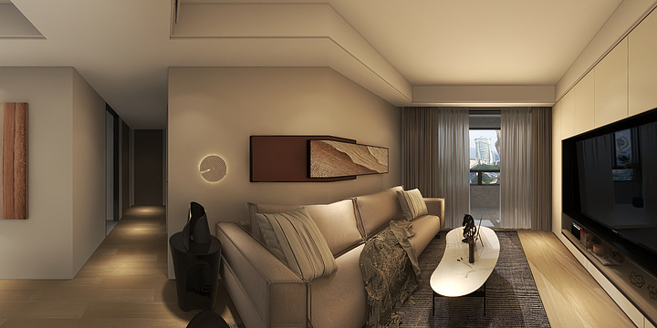 欢子设计-104效果图-装修设计方案