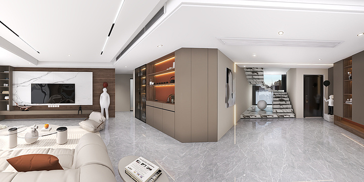 易圈圈-湖湾一号3-5-602一楼-装修设计方案