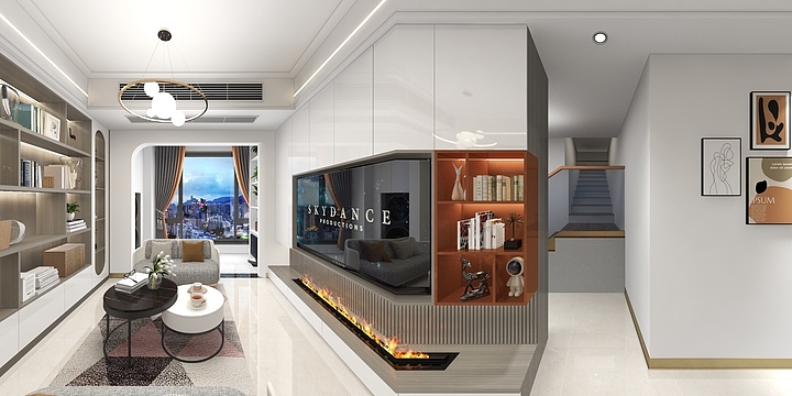 原木家具设计-路径金茂桐悦-装修设计方案