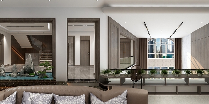 陶恒兵-滨河名邸别墅39栋西户-装修设计方案