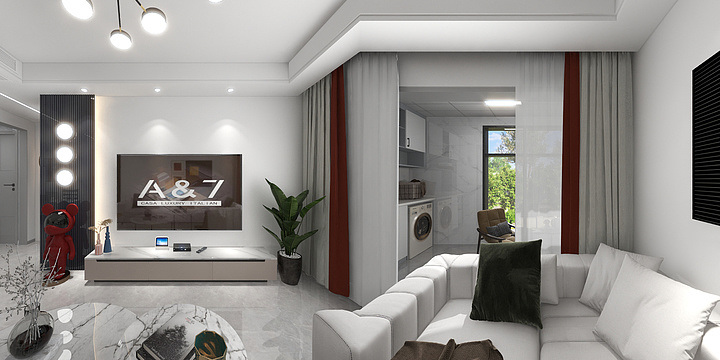 锦李空间设计-李超-城阳·悦峰11-1-1201小王-装修设计方案