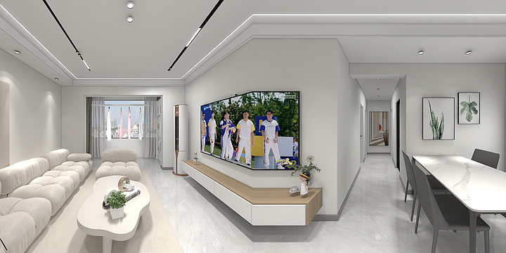 艺绘创客设计-兰石 豪布斯卡-瑢园  118㎡-装修设计方案