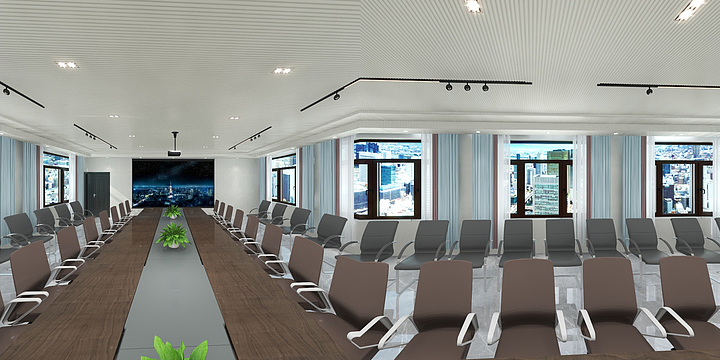 匠心整装-会议室-副本-副本-副本-装修设计方案