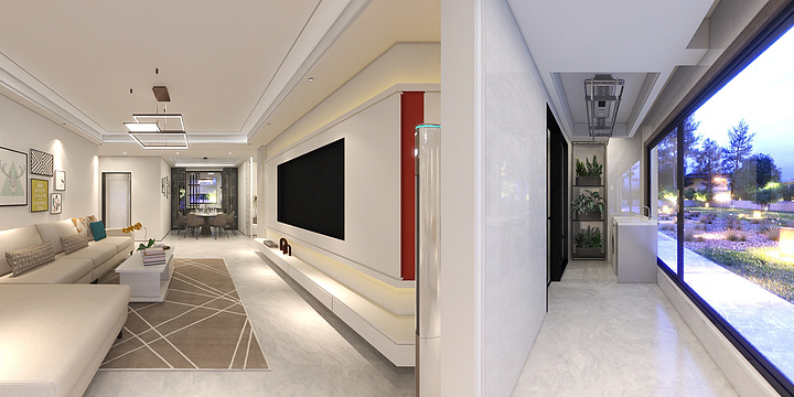 河南疯传设计有限公司-羲皇府10-1-301-崔-装修设计方案