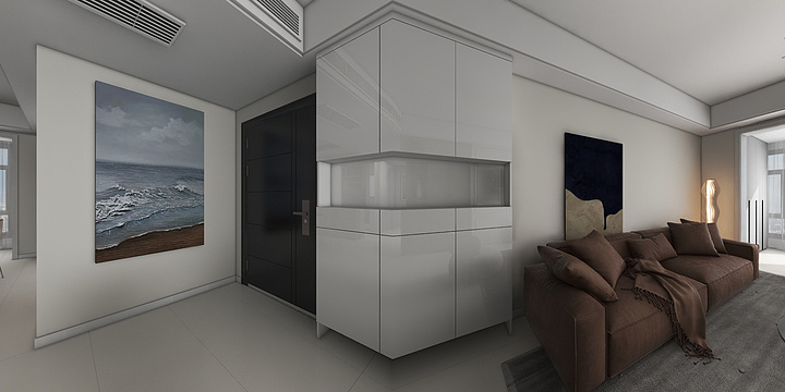 设计师罗序林-巴山春晓17栋1单元1603-装修设计方案