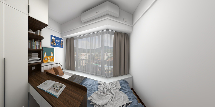 宝尔迈尔全屋定制工厂-清远海港城新干线4栋203-装修设计方案