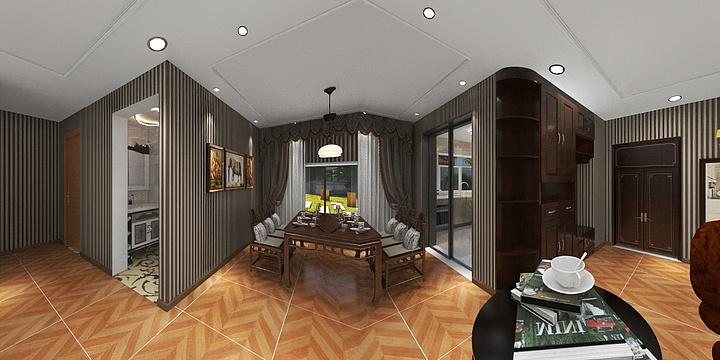 小安小安真不简单-125㎡3室-装修设计方案