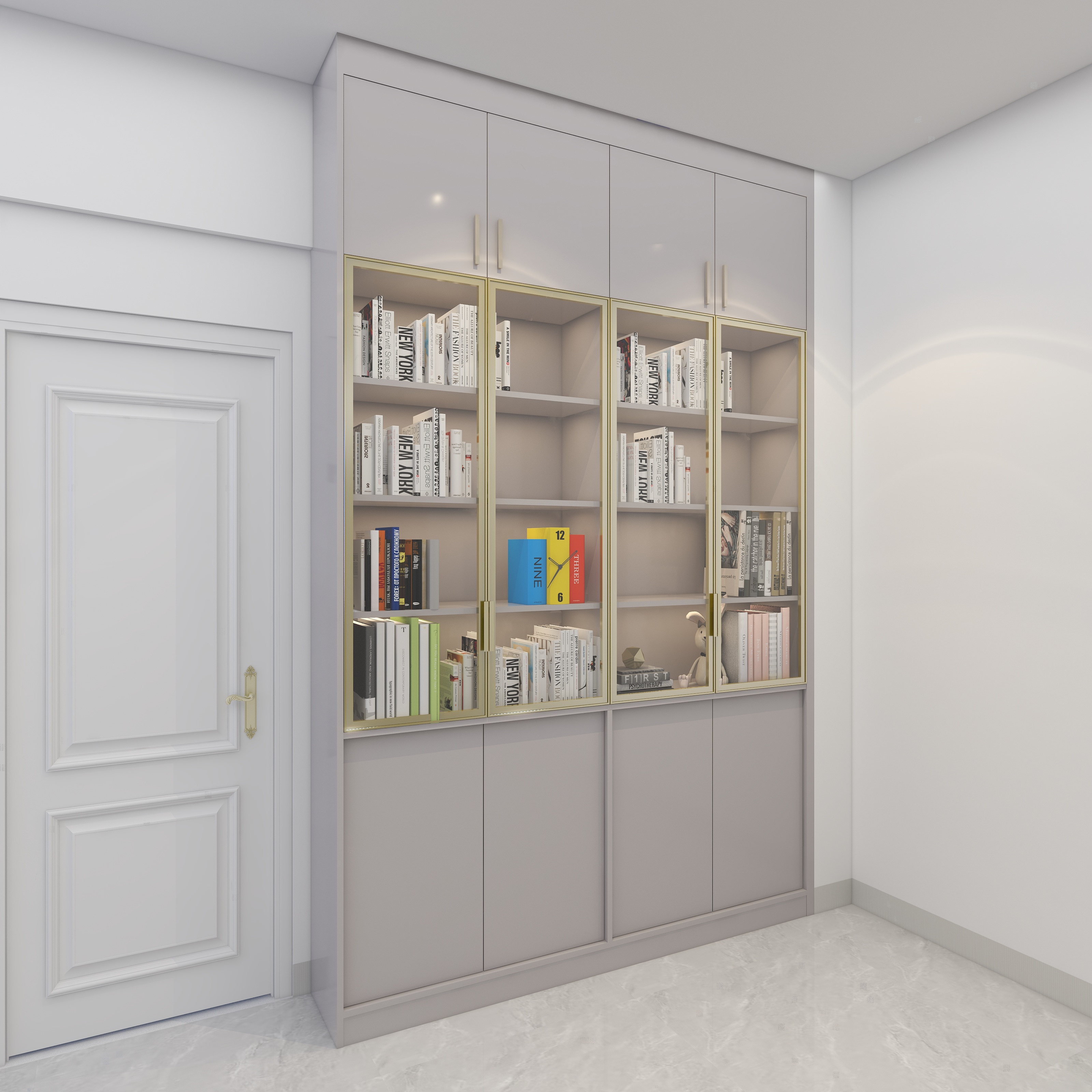 嘉利宜全屋定制-明珠花园8栋601房-装修设计方案