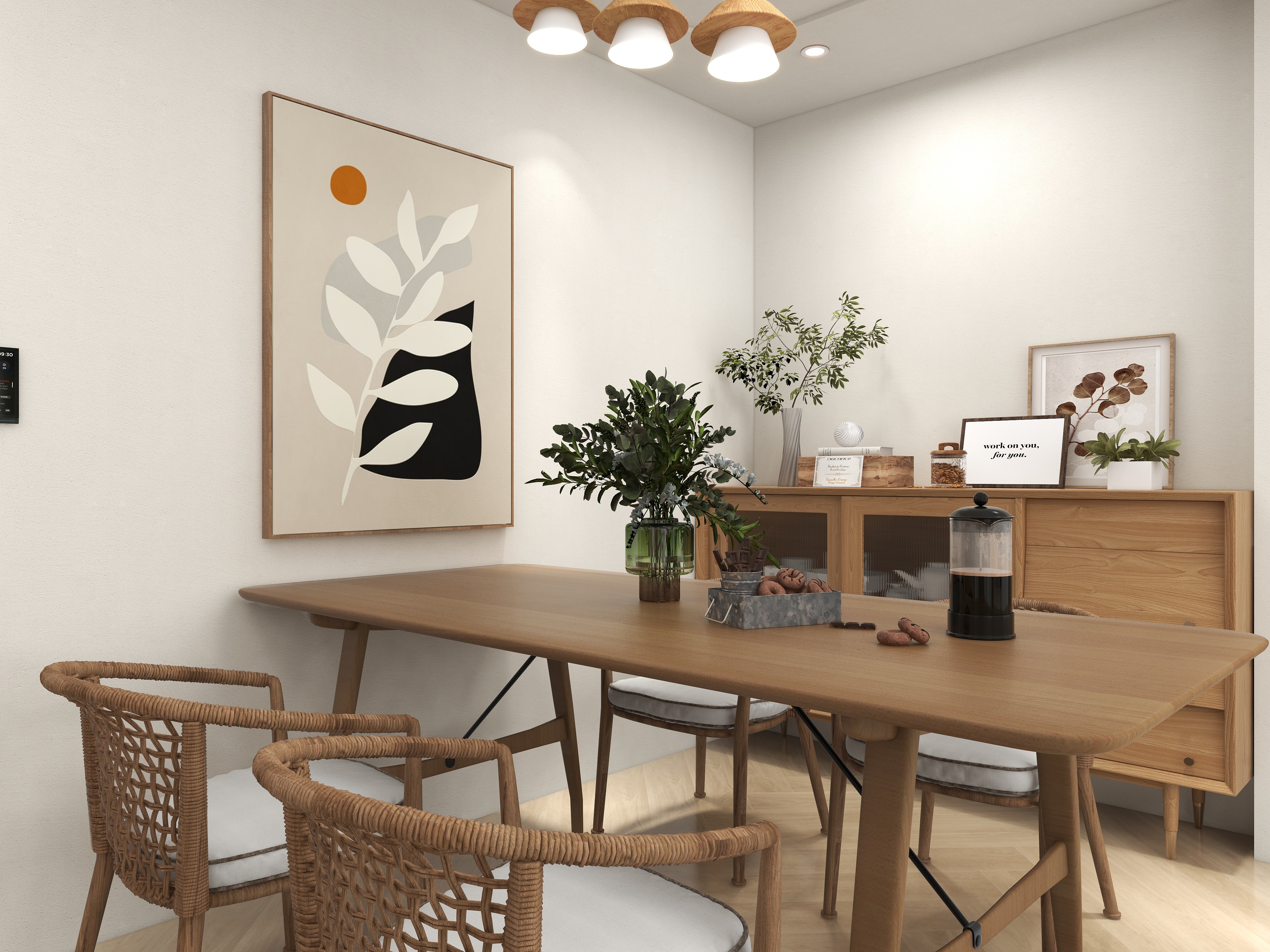 佛山蓝桥定制-路劲佘山院子东园85㎡3室装修效果图