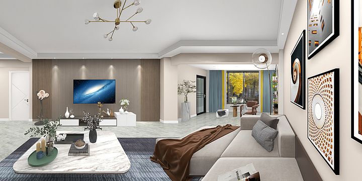 刘占峰-楼兰新城137-装修设计方案