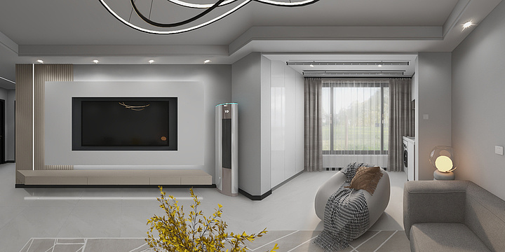 绘蓝空间设计-青阳悦府-装修设计方案