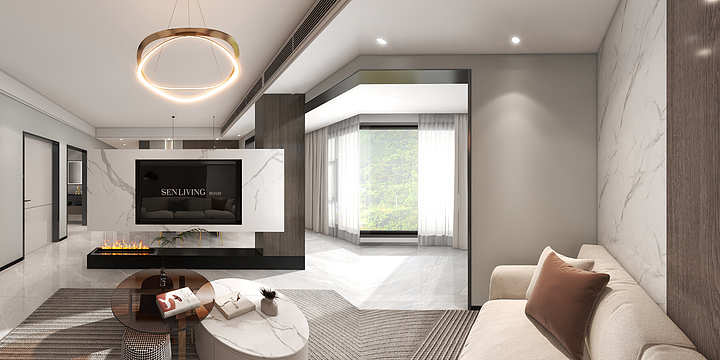 黑馬设计-九天一城-詹姐雅居(第二版）-装修设计方案