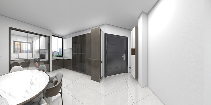 老范诗尼曼AI设计-海景3栋1005-装修设计方案