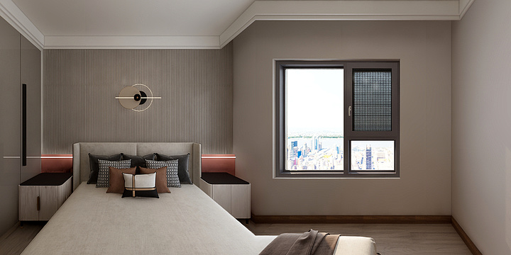 欧斯漫门窗-梁-保利广悦府-装修设计方案